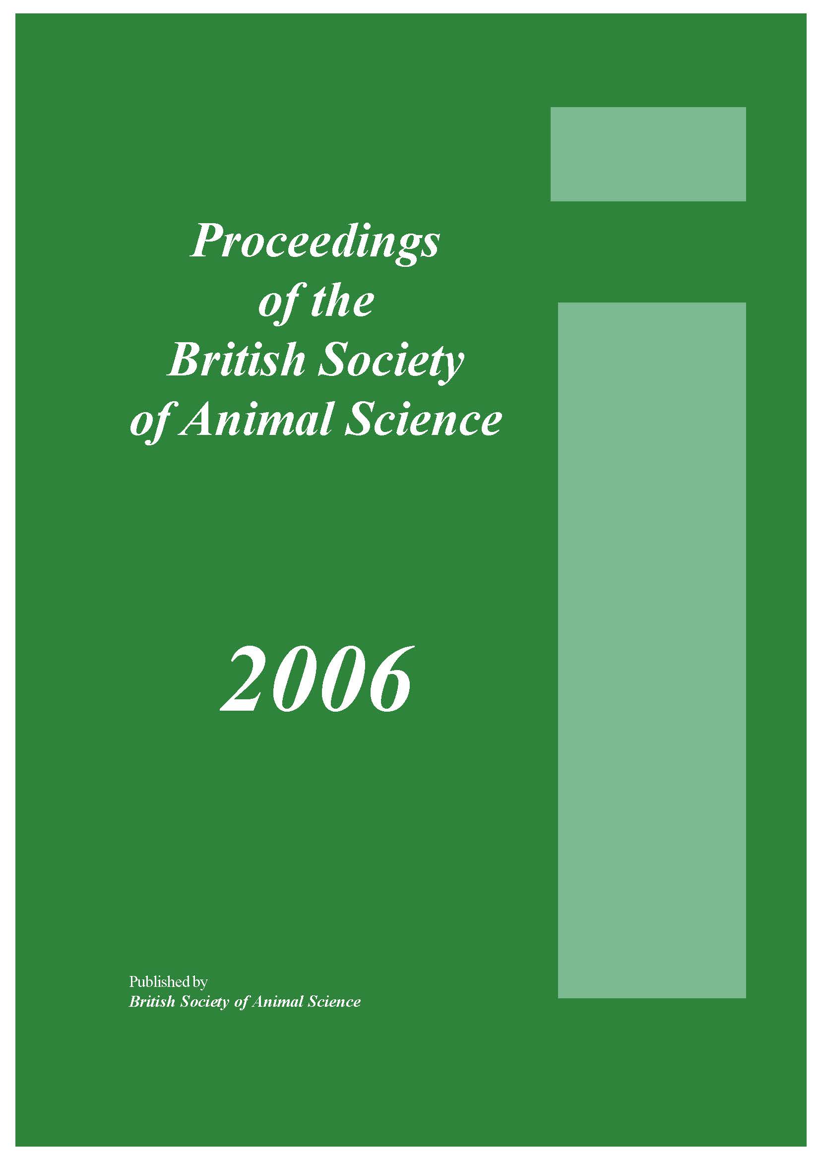 BSAS 2006 Proceedings